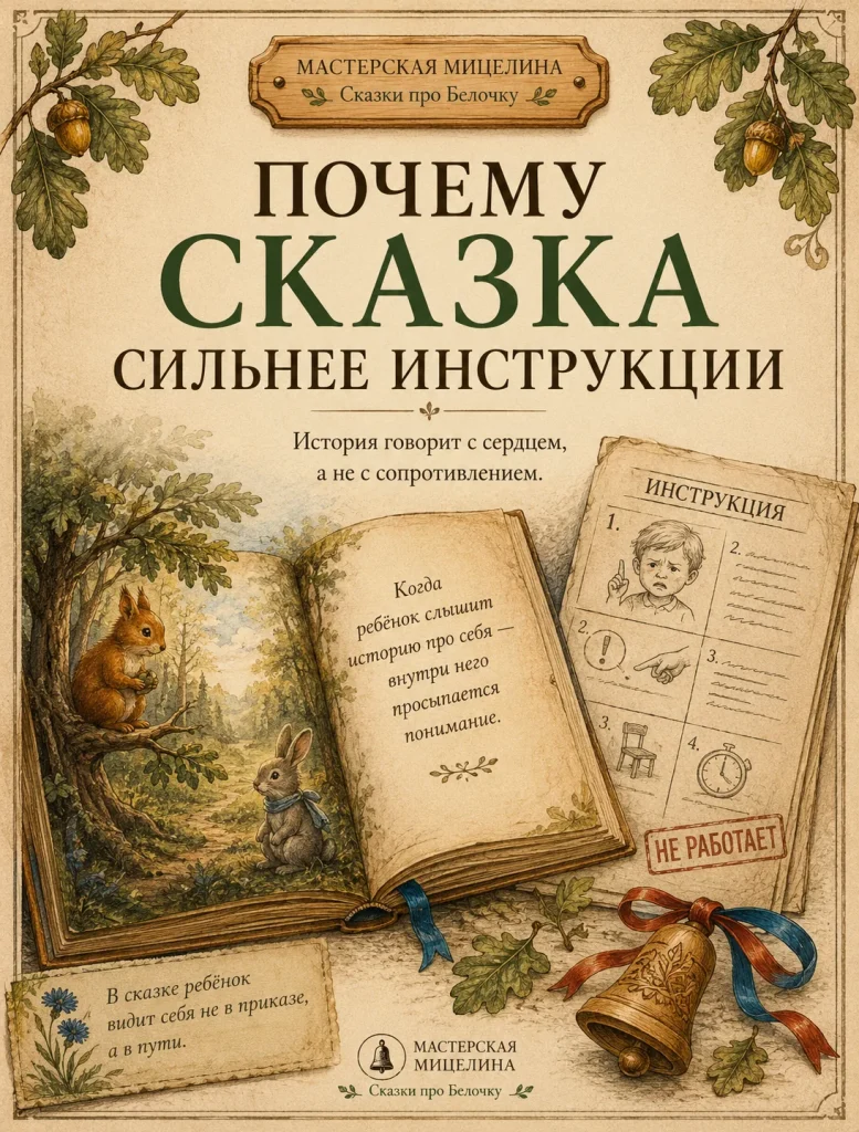 Почему сказка сильнее инструкции